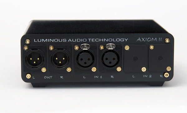 Axiom II Passive Preamp Walker Mod XLR – Luminous Audio Technology