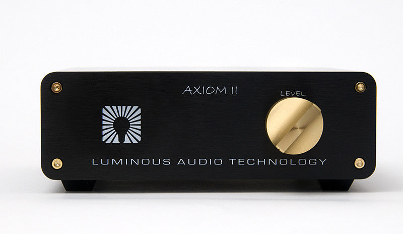 Audiophilia - The Luminous Audio Axiom II Signature Passive Preamplifier