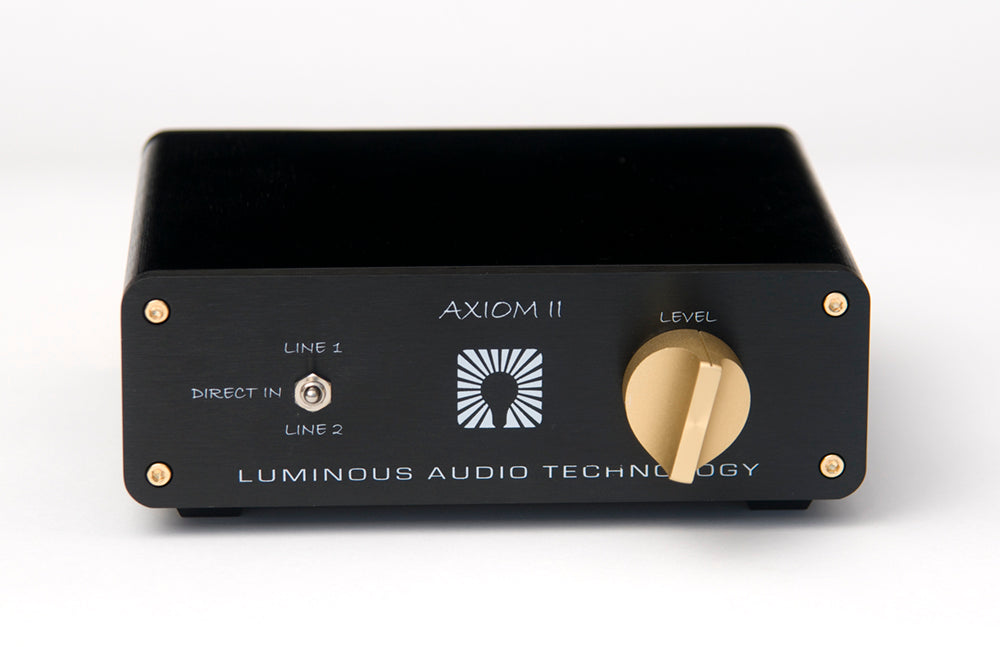 Ken Fritz Most Expensive Hi Fi System Axiom II Passive Preamp